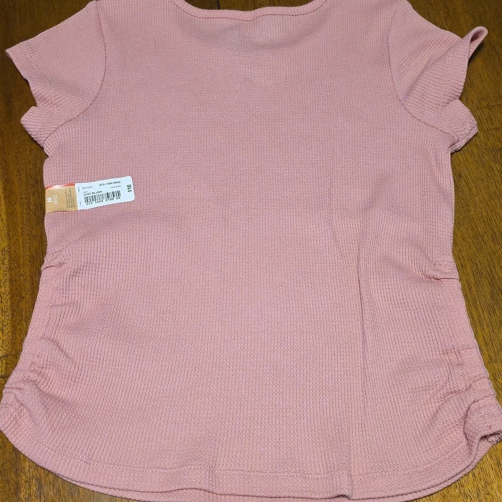 Thereabouts Pink Short Sleeve Kids Tee